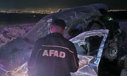 Şarampole devrilen otomobildeki 1 kişi öldü, 2 kişi yaralandı