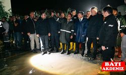 Vali Şahin Manavgat'ta incelemelerde bulundu.