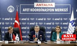 Antalya'da Taşımalı Eğitime Yağış Nedeniyle Ara Verildi