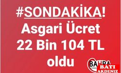 Bakan açıkladı: Asgari ücret 22 bin 104 lira oldu