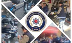 Antalya Emniyeti'nden motosiklet hırsızlarına karşı denetim