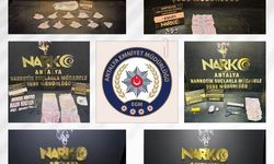 Antalya Emniyeti, narkotik suçlardan şüpheli 243 kişiyi yakaladı