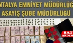 Antalya’da sahte altın şebekesi çökertildi