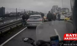 Bakırköy'de yol kavgası : Yumruklar havada uçuştu