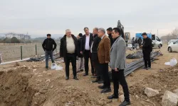 Edremit Çayı üzerine yeni köprü hızla ilerliyor