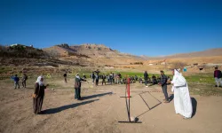 Köylülerin badminton sevgisi