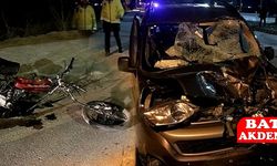 Motosiklet ve otomobil kafa kafaya girdi: 2 çocuk hayatını kaybetti