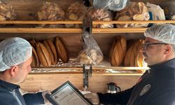 Zabıta ekiplerinden fırınlara sıkı denetim