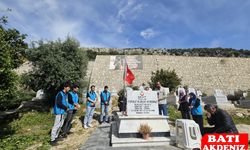 Kumluca'nın öğrencileri şehitlerini unutmadı