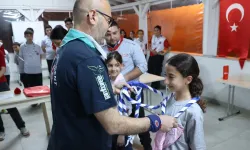 Antalya'da yeni izciler yetiştiriyor