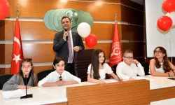 Miniklerden Atatürk'e saygı, geleceğe umut mesajı