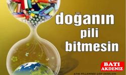 Finike’de Okullar Atık Pil İçin Yarışıyor!