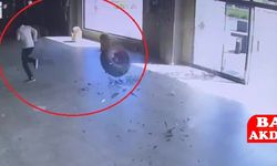 Manavgat’ta Akılalmaz Kaza! Tekerlek Deri Mağazasını Parçaladı