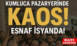 Kumluca'da Pazaryerinde Kaos Esnaf  isyanda