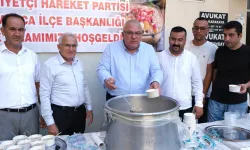 MHP Kumluca’dan aşure ikramı ve birlik mesajı