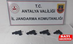 Aksu’da Kaçak Silah Operasyonu: 4 Gözaltı