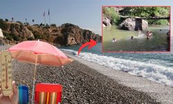 Erzurumlular sıcaktan bunaldı! "Bizim Antalya'mız burası" dedi!