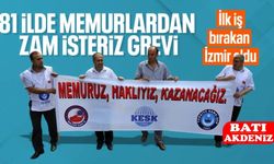 81 ilde memurdan zam grevi: İlk iş bırakma İzmir’den