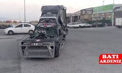 Aksaray’da 50 Yaşındaki Vatandaş, TSK İçin Araç Modifiye Etti