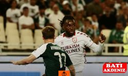 Samsunspor öne geçtiği maçta Panathinaikos’a mağlup oldu
