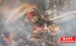 Kocaeli’nin Derince ilçesinde orman yangını! Alevler evlere sıçradı