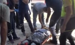 Antalya’da İnşaat İşçisi 3 Metrelik Merdivenden Düştü