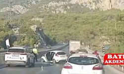 Antalya Acısu Mevkii’nde Trafik Kazası