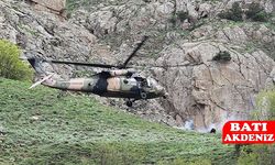 Antalya’da Dağda Kaybolan 2 Kişi Helikopterle Kurtarıldı
