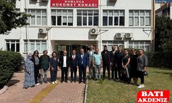 CHP Kumluca İlçe Başkanlığı'ndan Kaymakam Bahadır Güneş’e Ziyaret