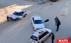 Kumluca’da maddi hasarlı trafik kazası