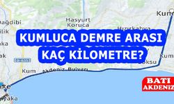 Kumluca – Demre Arası Kaç Kilometre?