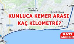 Kumluca ile Kemer Arası Kaç Kilometre?