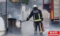 Finike’de Elektrik Panosunda Yangın!
