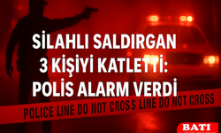 Silahlı Saldırgan 3 Kişiyi Katletti: Polis Alarm Verdi
