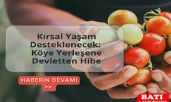 Kırsal Yaşam Desteklenecek: Köye Yerleşene Devletten Hibe