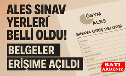 ALES Sınav Yerleri Belli Oldu! Belgeler Erişime Açıldı