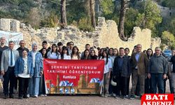 Olympos’ta Sanat ve Tarih Buluşması: Öğrenciler “Şehrimi Tanıyorum” Projesi Kapsamında Antik Kenti Keşfetti