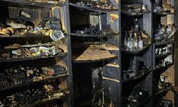 Ailesi ile Tartıştı. Babasına Ait Tekel Bayisini Yaktı