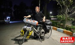 68 Yaşındaki Fahrettin Şener, Umre Yolunda Bisikletle Hatay’a Ulaştı