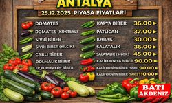 Antalya Hal Fiyatları Güncellendi: Sebze ve Meyvede Son Durum