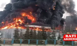 Kimya Fabrikasında Büyük Yangın!