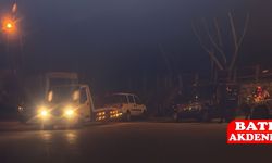 Kumluca Mavikent’te Maddi Hasarlı Kaza