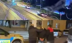 Polislerin üzerine araç sürdü, tutuklandı