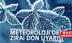 Antalya’nın Sahil Kesimleri İçin Zirai Don Uyarısı