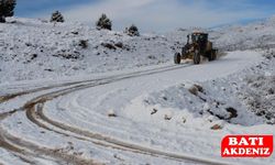 Antalya’dan Kartpostallık Kar Manzaraları