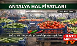 Antalya Hal Fiyatları Güncellendi: Sebze ve Meyve piyasası