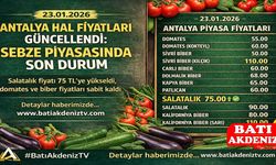Antalya Hal Fiyatları Güncellendi: Sebze Piyasasında Son Durum