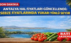 Antalya Hal Fiyatları Güncellendi: Sebze Fiyatlarında afet etkisi