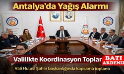 Antalya’da Yağışlar Masaya Yatırıldı: Tüm Ekipler Sahada