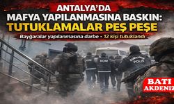 Antalya’da Mafya Yapılanmasına Baskın: Tutuklamalar Peş Peşe